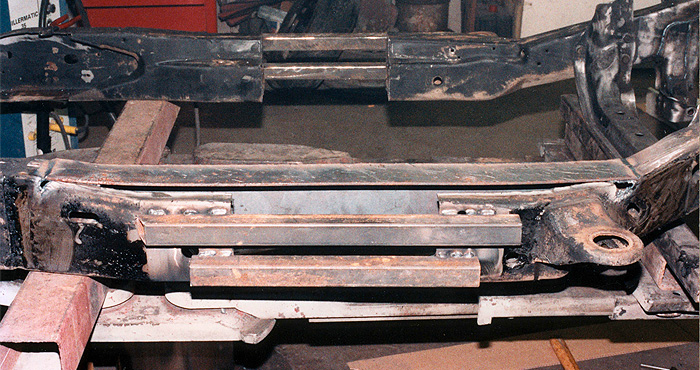 A total of 12 inches was added to the S-10 chassis