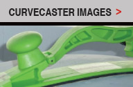 Curvecaster sanding board close up